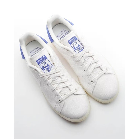 Adidas Originals Mens Stan Smith Primeblue Shoes White Semi Night Flash FX5591